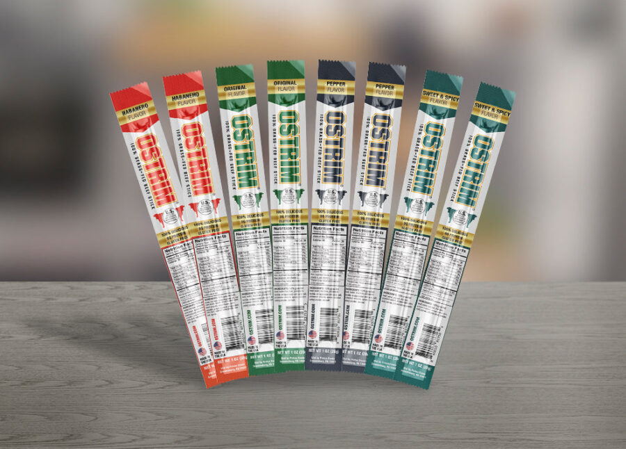 eskama Meat Stick Variety Pack – 1.0oz Grass-Fed Protein Sticks Sampler